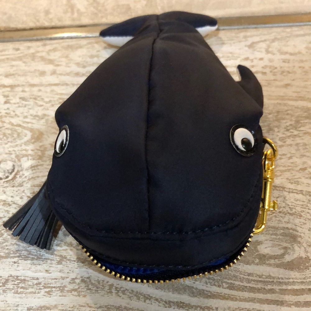 ANYA HINDMARCH Whale Charm with Foldable Tote Bag - Picture 2 of 14